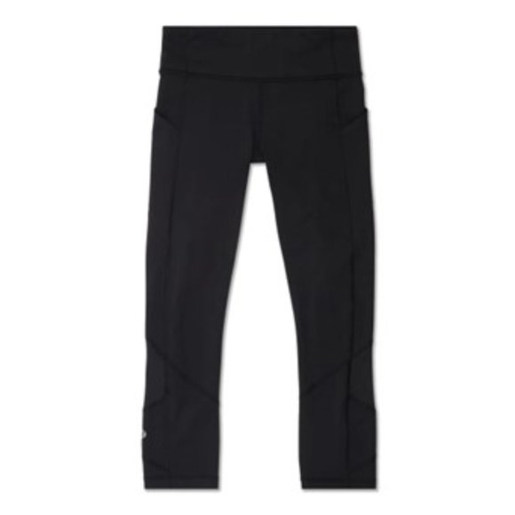 Lululemon: Pace Rival Mid-Rise Crop 22" legging - Black - Size 8 - Picture 4 of 6